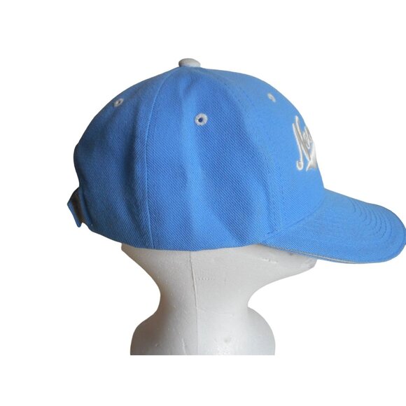 New York Embroidered Adjustable Baseball Cap Baby Blue white one size fits - Picture 5 of 8